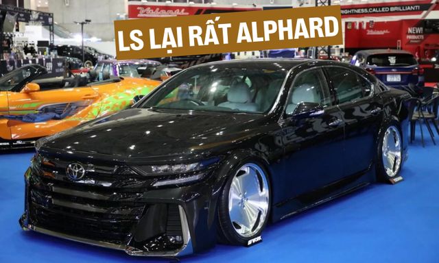 Biến Toyota Alphard thành sedan nhưng lại rất Lexus LS: Chỉ có 1 chiếc duy nhất trên thế giới, động cơ 365 mã lực