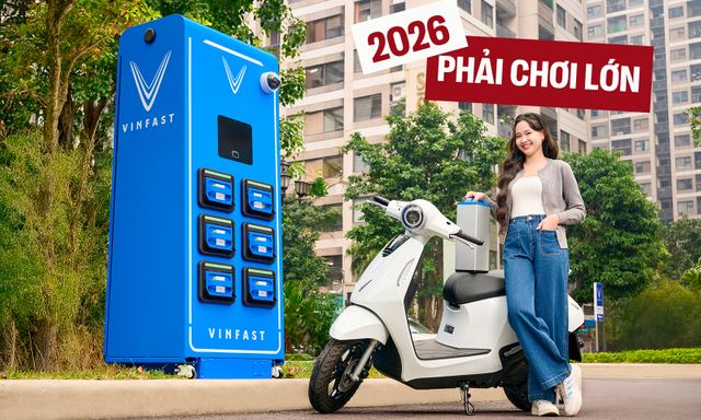 VinFast ra mắt 4 mẫu xe máy điện mới: 3 mẫu đổi pin, chạy tới 165km/sạc, có mẫu dáng như xe xăng
