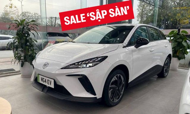 Đại lý xả kho MG4, giảm sốc kỷ lục 328 triệu đồng: Giá thực tế chỉ 620 triệu, rẻ ngang Kia Sonet, đấu Mitsubishi Xforce