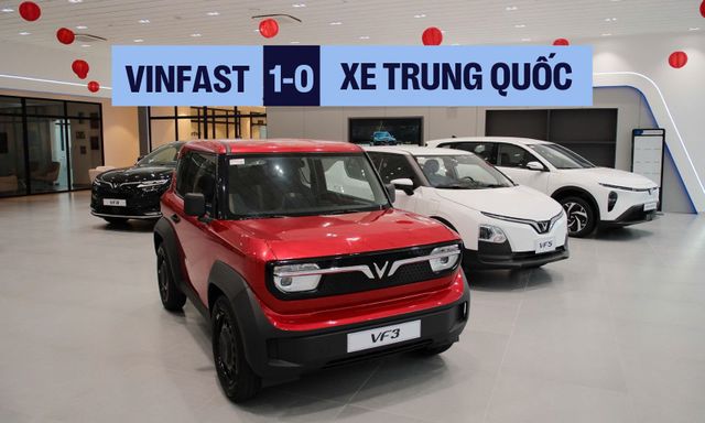 VinFast tạm dẫn 1-0 trước xe Trung Quốc nhưng chưa thể ngồi yên vì họ cần làm điều này! 