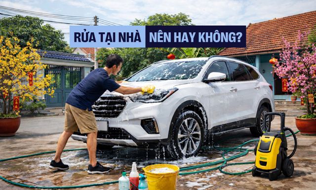 Sát Tết muốn tự rửa xe tại nhà: Chuyên gia chỉ cách để sạch, bóng mà không trầy xước