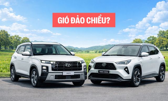Hyundai Creta tăng tốc vượt Toyota Yaris Cross 2 tháng liên tiếp: Cuộc đua CUV cỡ B bắt đầu đảo chiều