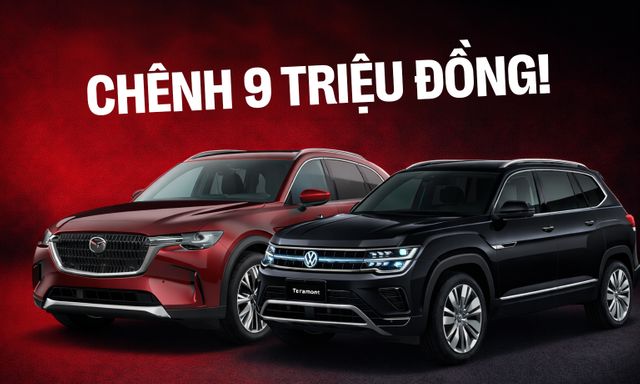 Mazda CX-90 rẻ hơn VW Teramont President 9 triệu đồng: Chọn xe Nhật nhiều 'option' hay xe Đức 'lai' Trung Quốc