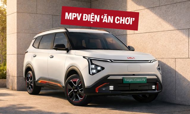 Kia Carens EV bổ sung 2 bản hiệu năng cao: Sạc đầy đi gần 500 km, MPV điện gia đình nay đã biết 'ăn chơi' hơn