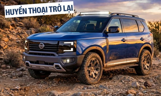'Huyền thoại off-road' Nissan chuẩn bị tái xuất đấu Prado: Động cơ V6, tùy chọn hybrid, không còn số sàn khiến nhiều fan 'tiếc nuối'