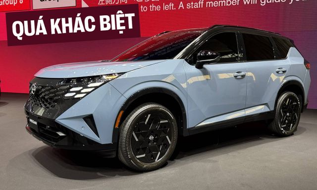 Nissan X-Trail đời mới có loạt ảnh chính thức đầu tiên: Đèn LED lồng lưới tản nhiệt kiểu Tucson, động cơ hybrid chạy điện đấu Outlander