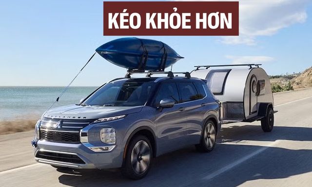 Mitsubishi Outlander 2026 thêm hybrid cho bản tiêu chuẩn, cải thiện một điểm nhiều người khó chịu ở mẫu cũ