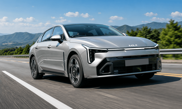 Kia K5 mới lộ cấu hình: Thêm máy tăng áp hybrid, dẫn động E-AWD, có sạc ngược V2L như xe điện