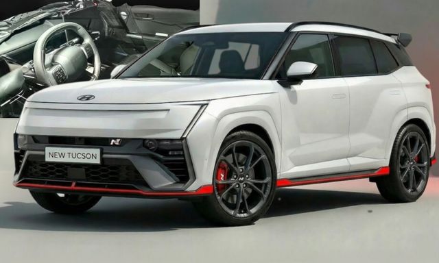 Hyundai Tucson 2027 lộ nội thất: Vô lăng 4 chấu mới, màn 17 inch chiếm trọn táp-lô, dễ có một tính năng chỉ có trên xe Aston Martin