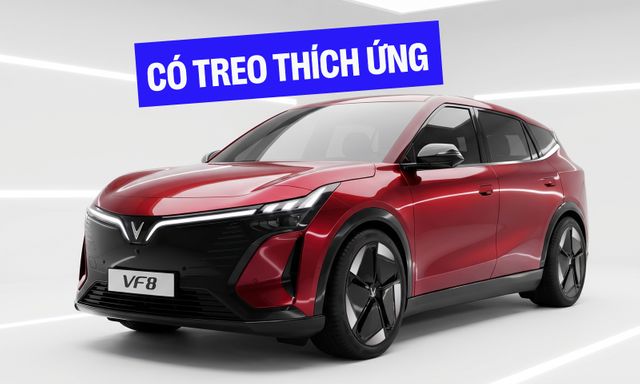 VinFast VF 8 thế hệ mới ra mắt: Giá từ 999 triệu đồng, chạy 500km/sạc, nâng cấp khung gầm và công nghệ ADAS