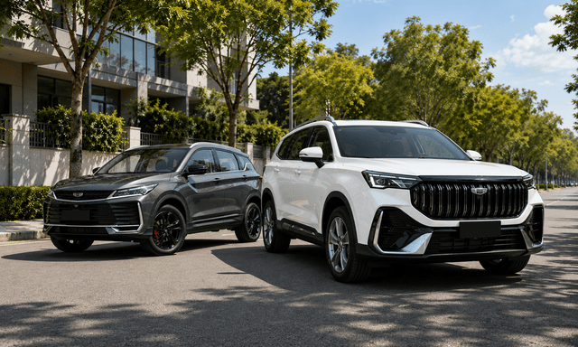 Geely chốt lịch ra mắt Okavango và Coolray tại Việt Nam: Trải dài từ SUV cỡ B đến SUV 7 chỗ giá mềm