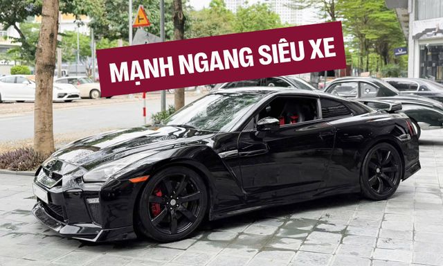 Nissan GT-R R35 rao giá hơn 15 tỷ đồng: 17 năm tuổi nhưng mạnh như siêu xe đời mới, tiền độ ngang Mercedes-Benz S-Class 'đập hộp'