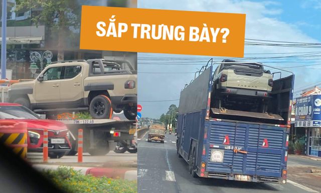 Kia Tasman lộ diện trên đường phố Việt Nam, dễ là xe chính hãng sắp xuất hiện trong sự kiện cuối tuần này
