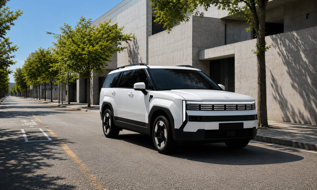 Hyundai Santa Fe facelift lộ ảnh dựng bản EREV: Thiết kế có thể lột xác, hướng đến vẻ hiện đại hơn