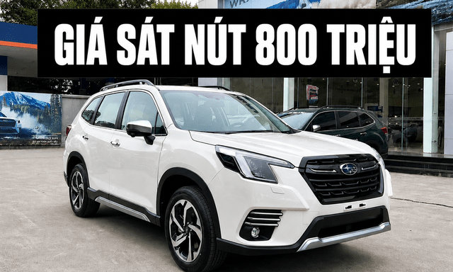 Loạt xe Subaru 'đại hạ giá': Forester nhập Thái dưới 800 triệu, Crosstrek giảm gần 240 triệu