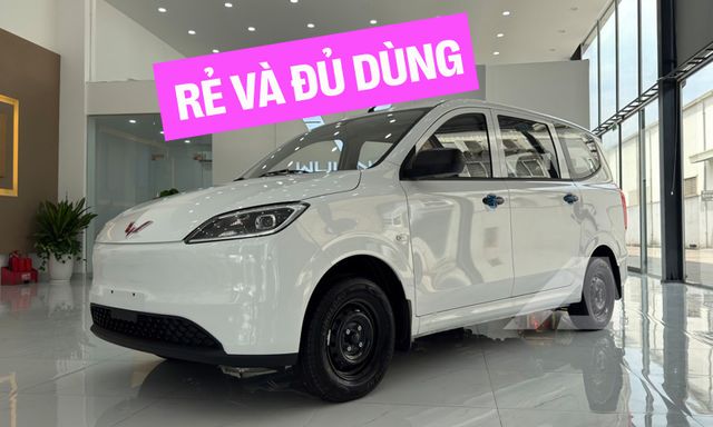 Soi MPV điện Wuling Grango vừa về đại lý: Xe 7 chỗ giá 499 triệu, cỡ mâm độc lạ, sạc 30 phút được 80% pin
