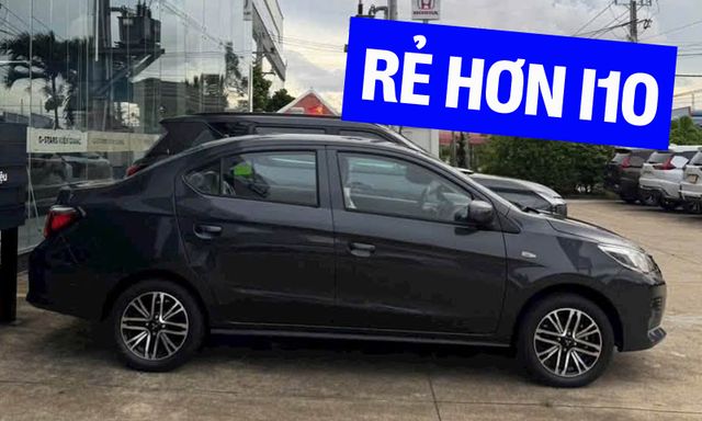 Đại lý xả kho Mitsubishi Attrage: Sedan hạng B xuống giá ngang Grand i10, không thoải mái chọn phiên bản