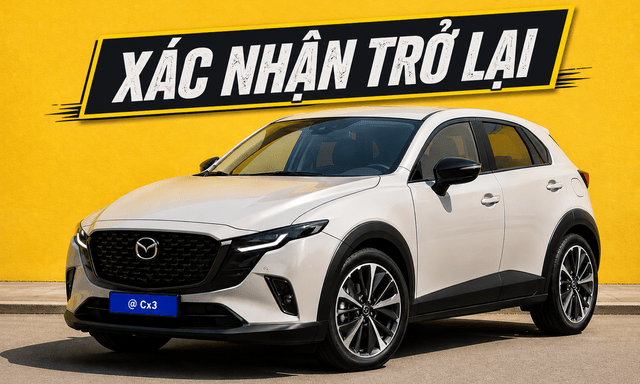 Mazda CX-3 trở lại với thế hệ mới, sắp được sản xuất ngay gần Việt Nam