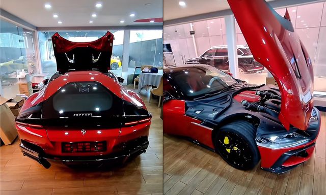 Soi cận cảnh chiếc Ferrari 12Cilindri đầu tiên ở Việt Nam: Khoang lái đậm chất xe đua, nhiều chi tiết carbon, có màn hình riêng cho hành khách