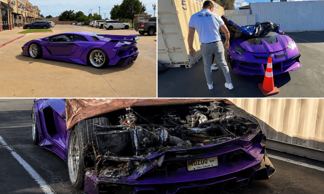 Đưa Lamborghini Aventador hơn 1.000 mã lực vào đại lý sửa lỗi, chủ xe nhận lại… một đống sắt cháy