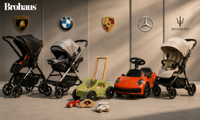Bố mê xe, con cũng có 'đồ chơi' riêng: BMW, Porsche, Lamborghini đều góp mặt