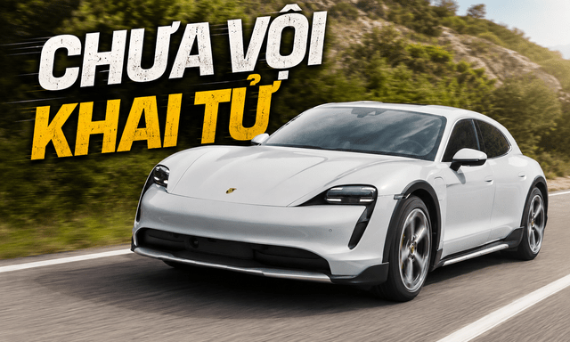 Porsche Taycan chưa bị khai tử, nhưng tương lai vẫn bỏ ngỏ