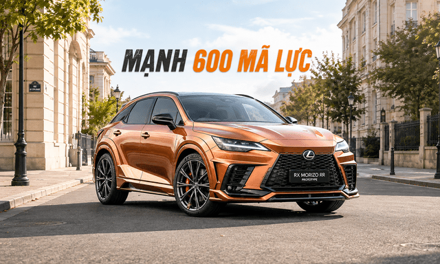 Lexus RX lộ bản hiệu suất cao: Ngoại hình hầm hố hơn, có thể mạnh tới 600hp, cạnh tranh X5 M