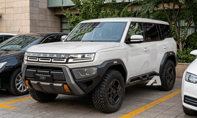 SUV Nissan cạnh tranh Land Cruiser Prado lần đầu lộ diện trên đường: Cản hầm hố như Ranger Raptor, nội thất cao cấp, máy hybrid cắm sạc