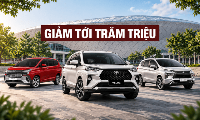 Loạt MPV giảm giá mạnh tại Việt Nam: Có mẫu giảm hơn trăm triệu, nhiều xe có giá thực. tế dưới 600 triệu đồng