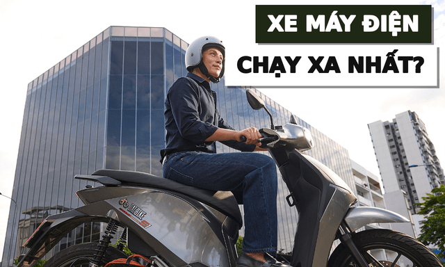 Đâu là mẫu xe máy điện đi xa nhất của từng hãng đang bán tại Việt Nam?