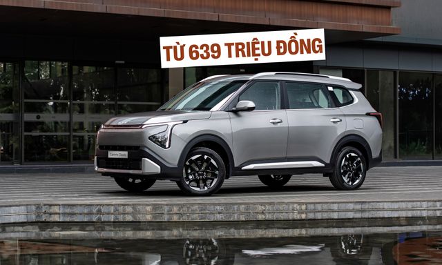 Kia Carens Clavis chốt giá từ 639 triệu đồng tại Việt Nam: 2 phiên bản, ADAS trên bản cao, bán song song với cả mẫu cũ