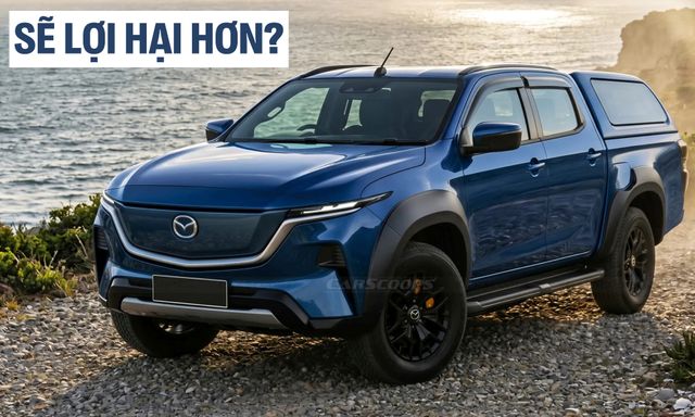 Khách Việt có thể thích Mazda BT-50 đời mới: Thiết kế thực dụng hơn, cabin cận sang, có bản điện hóa, nhắm vào ĐNÁ