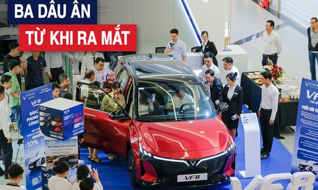 Dấu ấn VinFast VF 8 thế hệ mới: Từ kỷ lục 12.728 đơn đặt hàng đến danh hiệu tại Car Choice Awards 2026