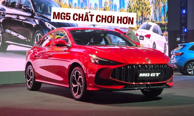 Cận cảnh MG GT ra mắt Việt Nam: Giá từ 512 triệu đồng, mạnh tới 168 mã lực, dành cho ai thích một chiếc MG5 thể thao