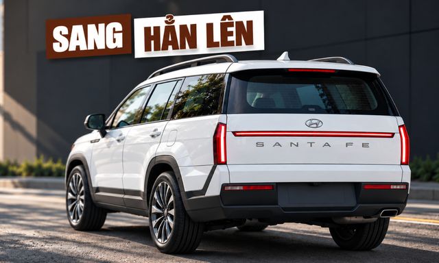  Hyundai Santa Fe 2027 để lộ thêm nhiều chi tiết mới: Đèn hậu dọc như Range Rover, mặt trước cũng thay đổi rõ nét 