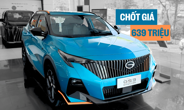 GAC GS3 Emzoom chốt giá 639 triệu tại Việt Nam: Máy 1.5L tăng áp mạnh 174 mã lực, ADAS cấp độ 2, cạnh tranh với Yaris Cross, Seltos lẫn Xforce