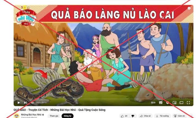 Vụ clip câu like “Quả báo làng Nủ Lào Cai”: Cho thôi việc Trưởng phòng YouTube