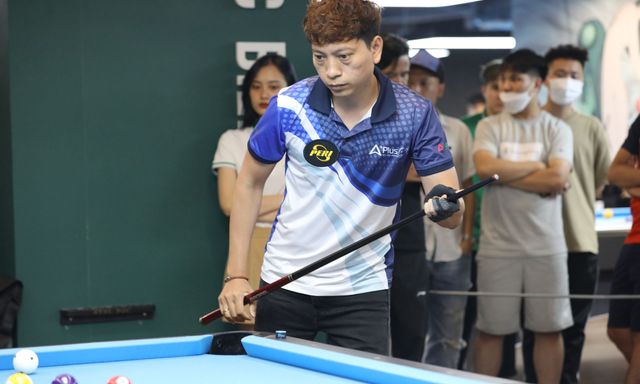 Dương Quốc Hoàng thất bại chóng vánh, rơi xuống nhánh thua ở giải Peri 9-Ball Open 2024