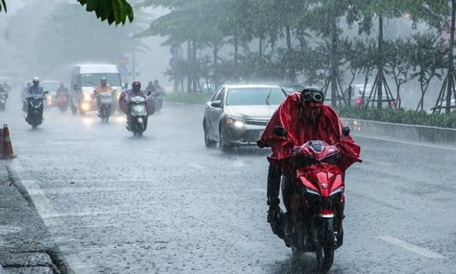 Ngày mai, nhiều nơi mưa rất to