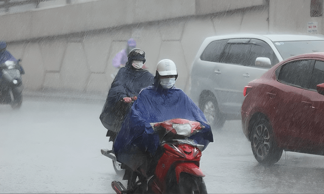 Ngày mai, nhiều nơi mưa to đến rất to