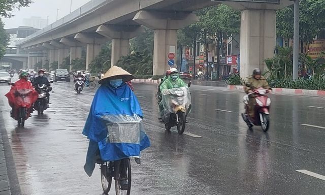 Ngày mai, miền Bắc mưa to, nhiệt độ tiếp tục giảm