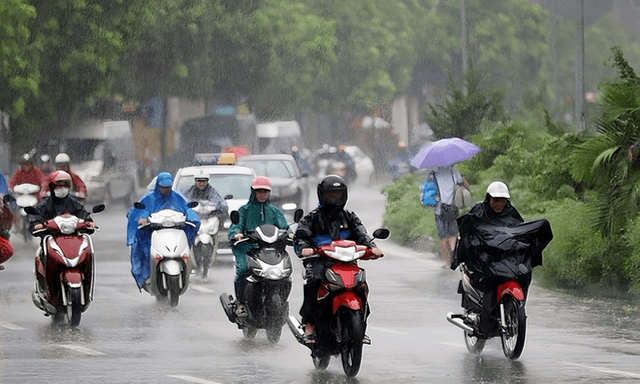 Ngày mai, nhiều nơi có mưa rào