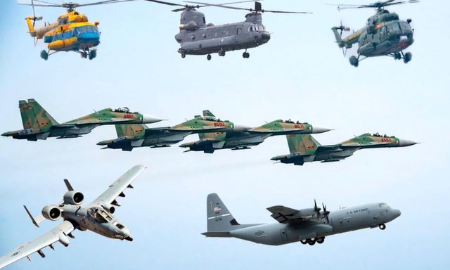 Hàng loạt máy bay hiện đại bậc nhất thế giới sắp hội tụ ở Hà Nội: Có H-47 Chinook, C130, A10 đến từ Mỹ