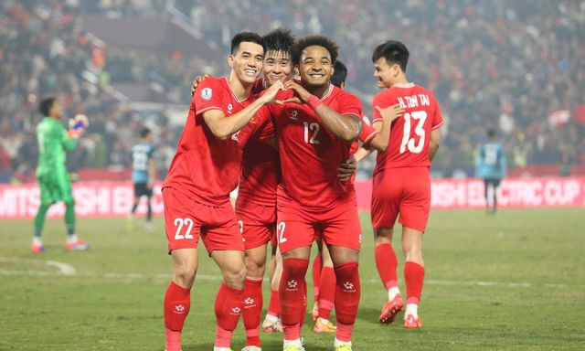 Đội tuyển Việt Nam xếp trên Indonesia, giữ vững lợi thế kéo dài nhiều năm tại AFF Cup