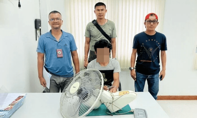 Ăn trộm chiếc quạt về nhà, người đàn ông lập tức phải 