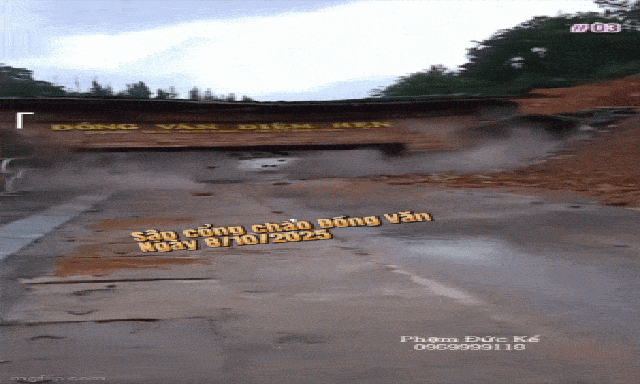 Mưa lớn gây sạt lở, sập công trình cổng chào xã Đồng Văn: Khoảnh khắc đau lòng