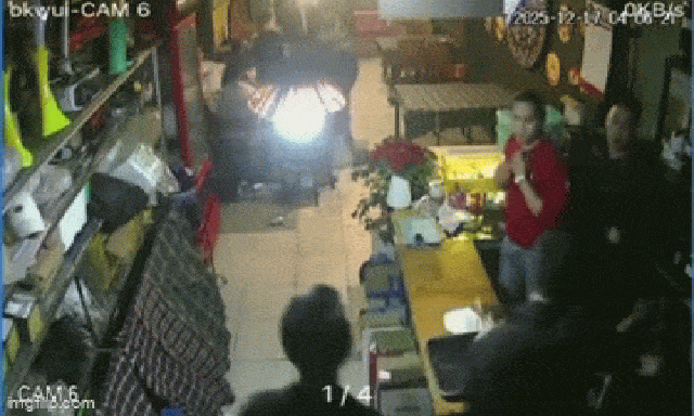 Camera vụ 2 anh em ruột truy sát nhóm người trong quán nhậu lúc 4 giờ sáng