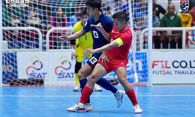 Việt Nam kịch chiến Thái Lan, nuôi tham vọng HCV futsal nam SEA Games 33