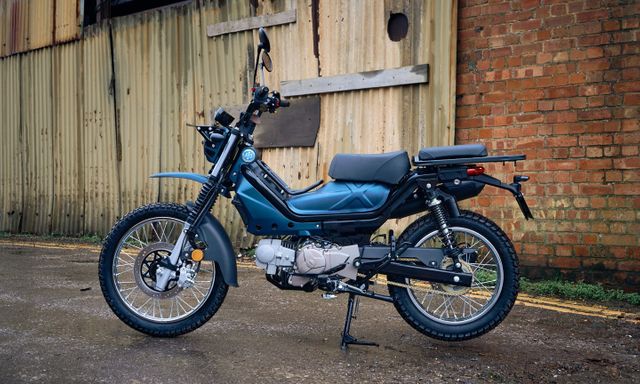 Chiếc xe mang phong cách Honda Cub nhưng không phải Honda