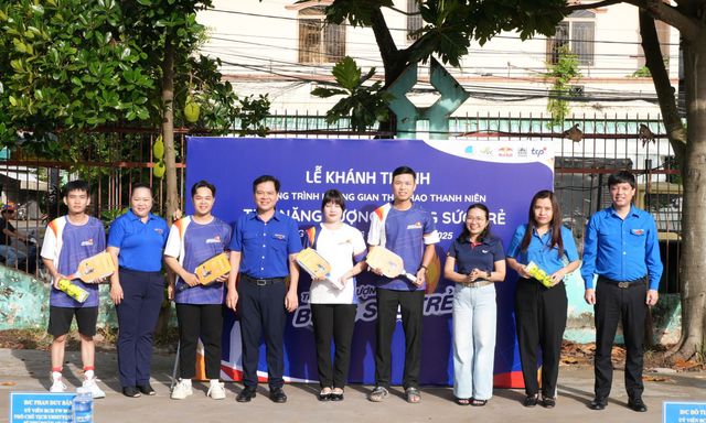 TCP Việt Nam hoàn thành 15 không gian thể thao thanh niên trên toàn quốc